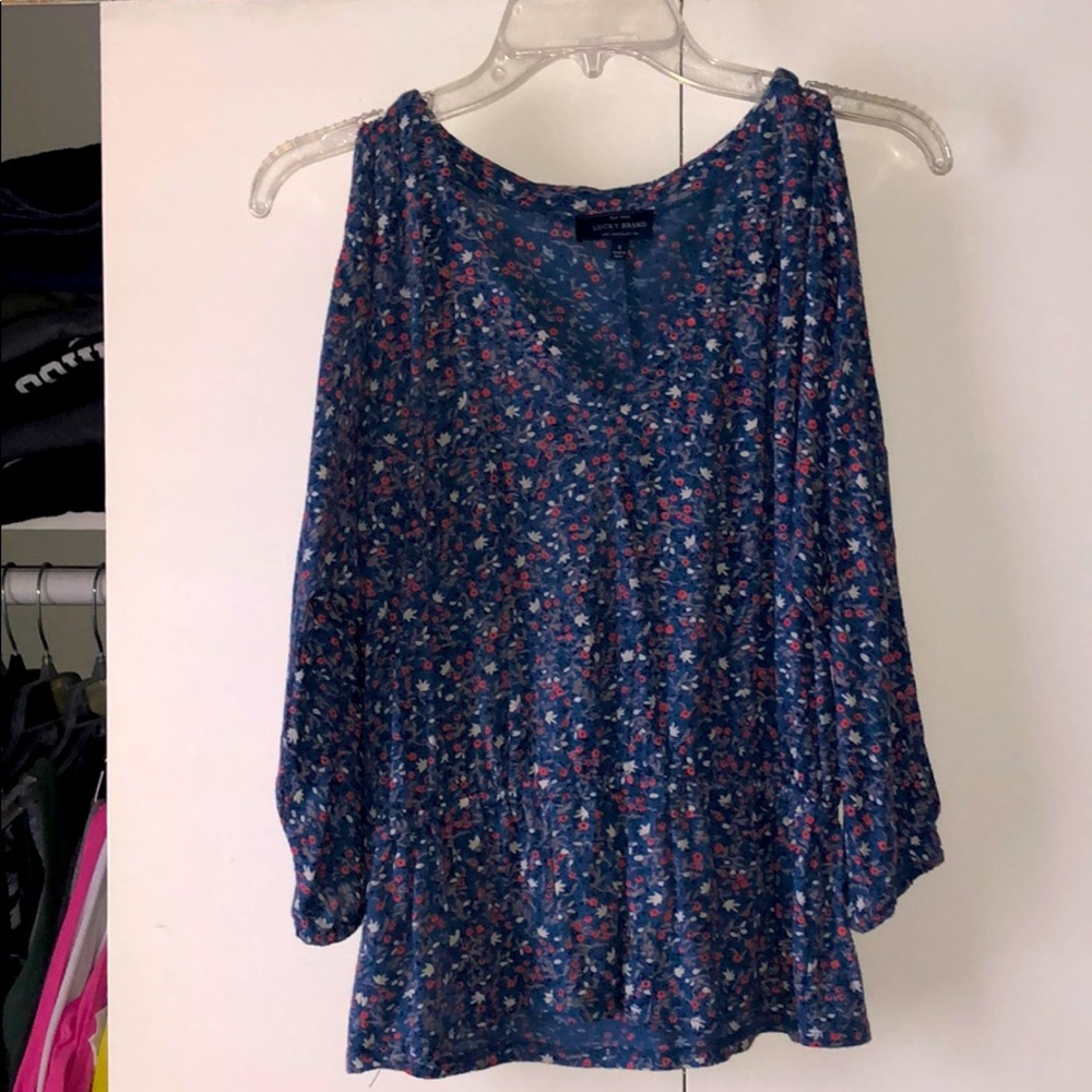 Lucky Brand Peplum Top
